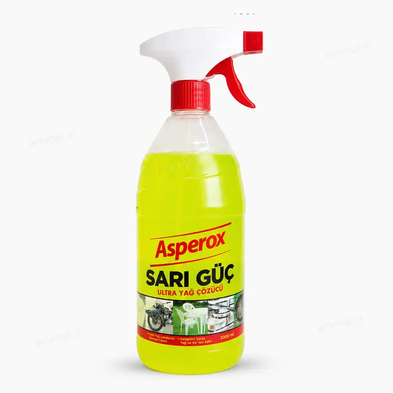 اسپری چربی‌زدا قوی Аѕреrох SARI GÜÇ حجم 1000 میل | کد R01-21BC4990 — تصویر ۴
