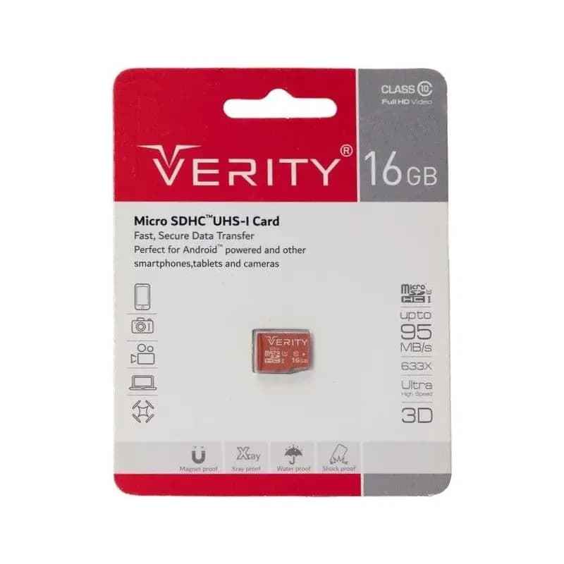 رم و کارت حافظه microSDHC وریتی کلاس 10 مدل U1 UHS-I 633X با حافظه 32 گیگابایت