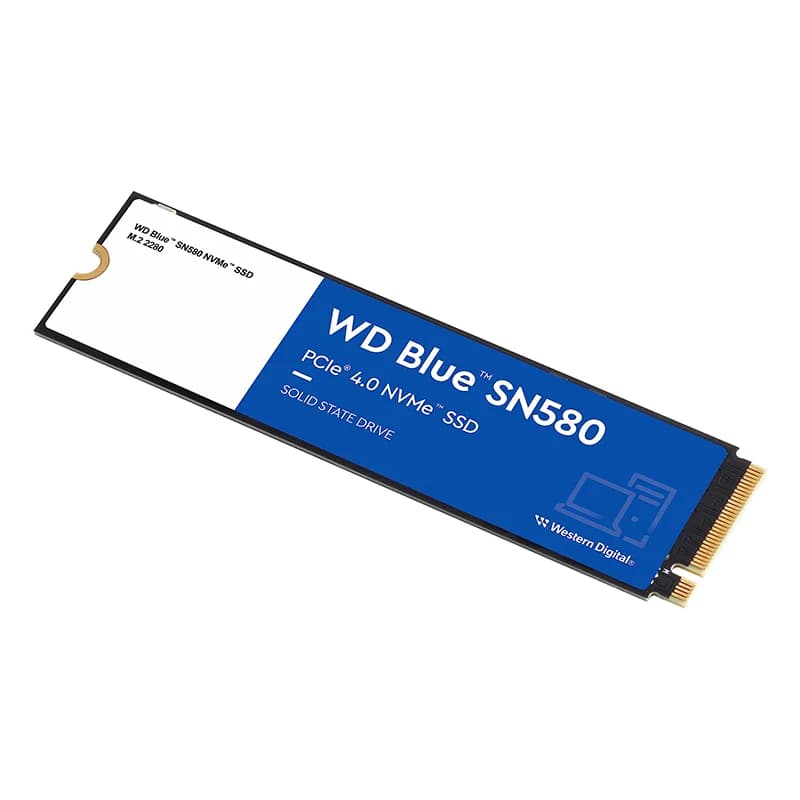 حافظه اس اس دی NVMe™ وسترن دیجیتال (WD | WesternDigital) آبی مدل SN580 با ظرفیت 1 ترابایت