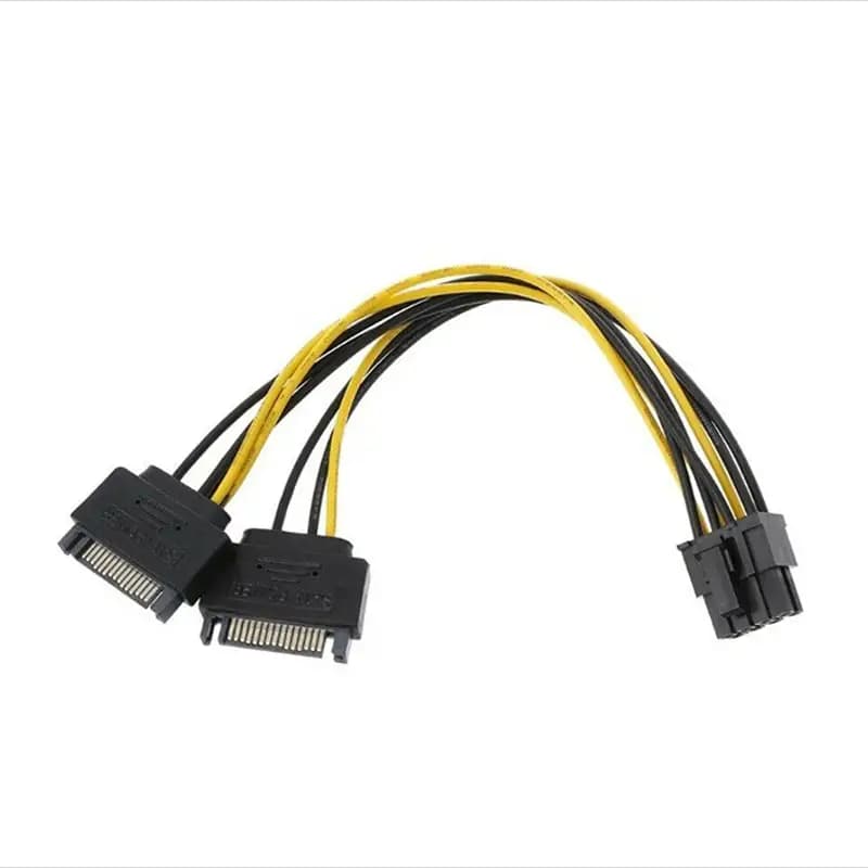 تبدیل برق 8 و 6 پین CPU و گرافیک به ساتا