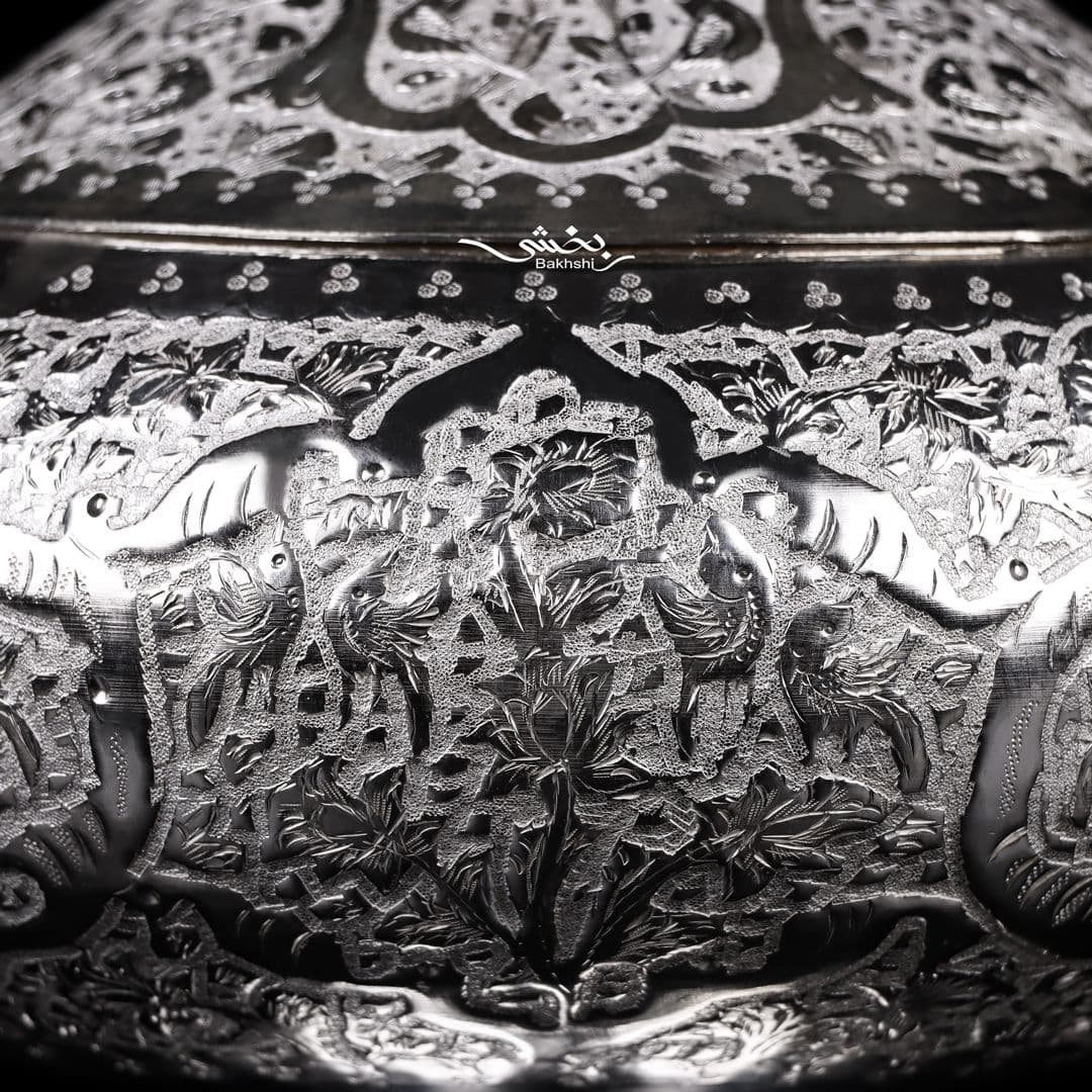 گز خوری درب دار قلم گل و مرغ — تصویر ۳