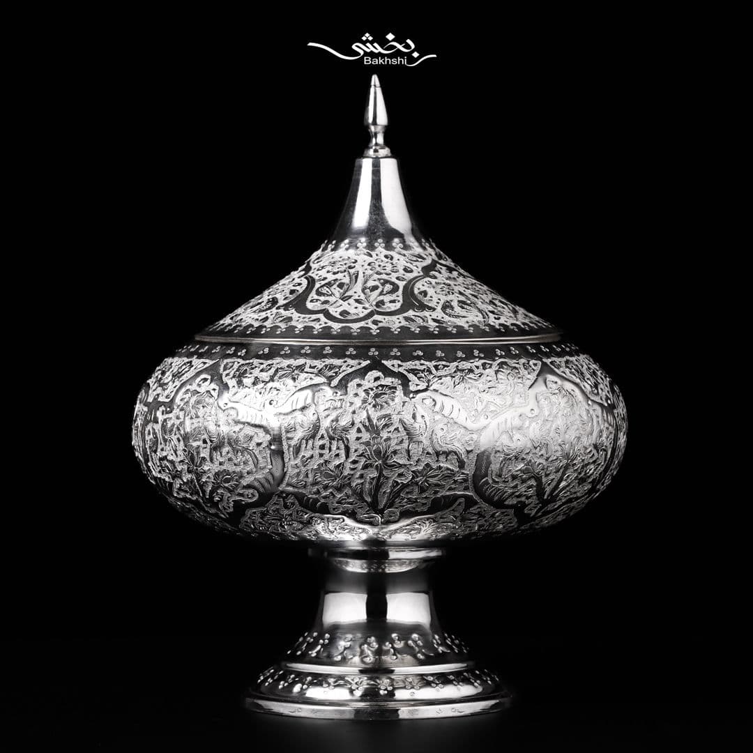 گز خوری درب دار قلم گل و مرغ