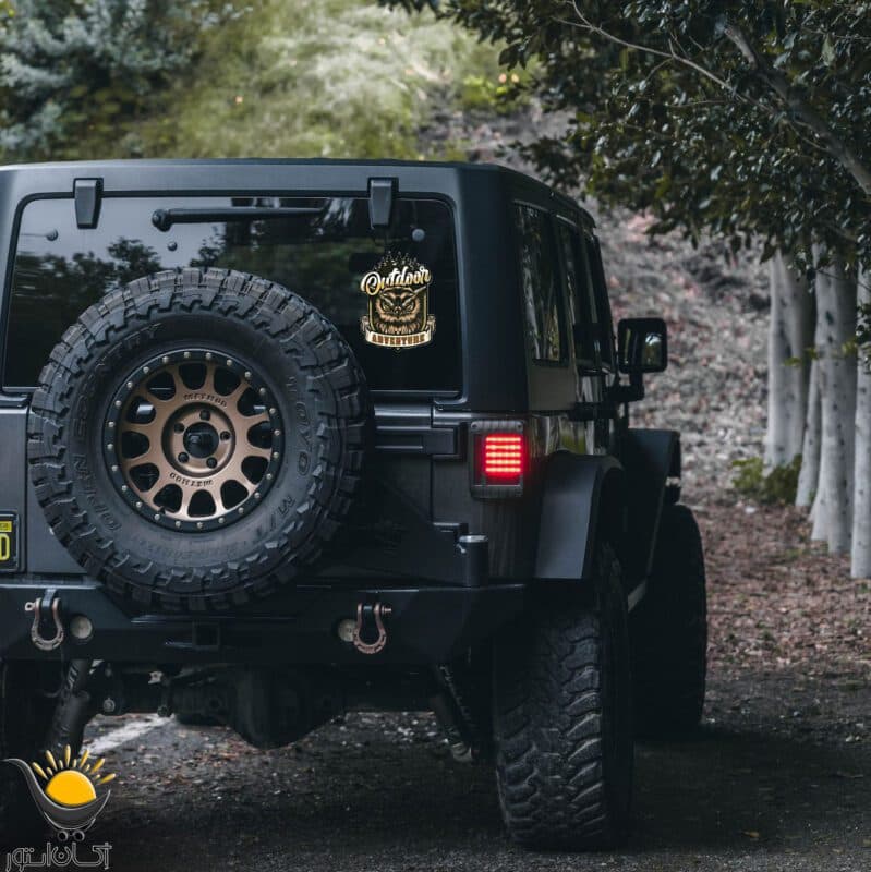 برچسب خودرو طرح آفرود Offroad مدل عقاب — تصویر ۲