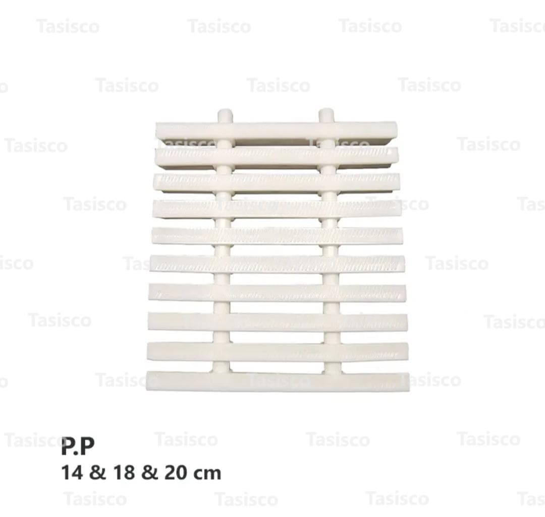 گریل استخری 2 پین PP عرض 14 سانت