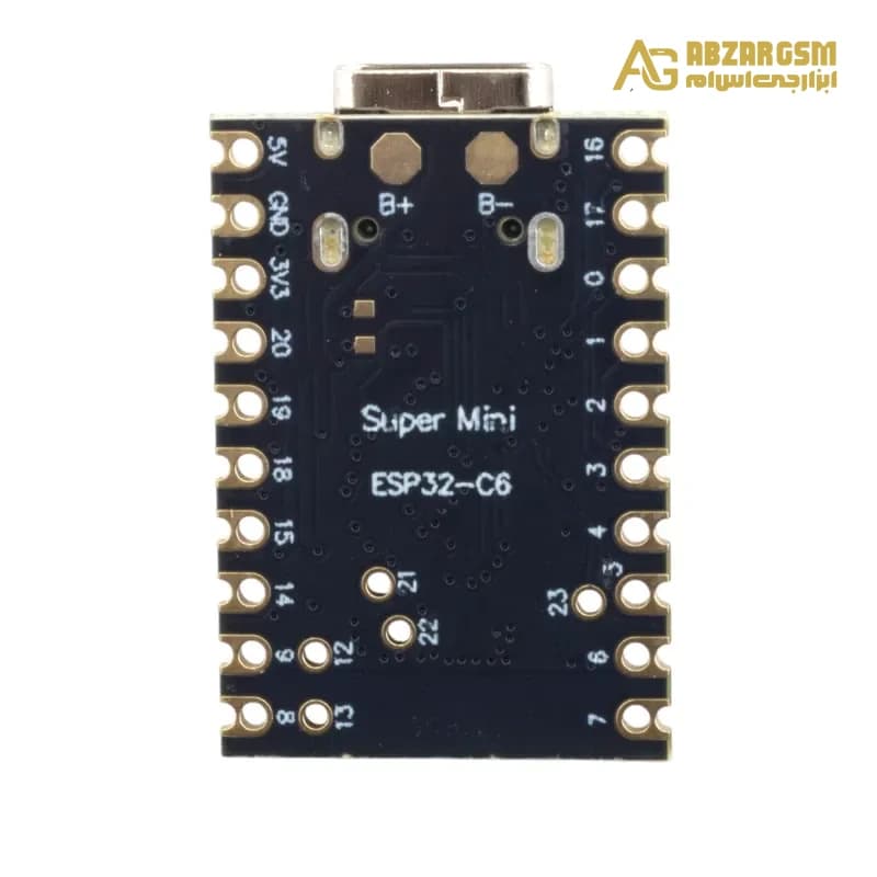 برد توسعه ESP32-C6 Super Mini دارای WiFi و بلوتوث — تصویر ۳