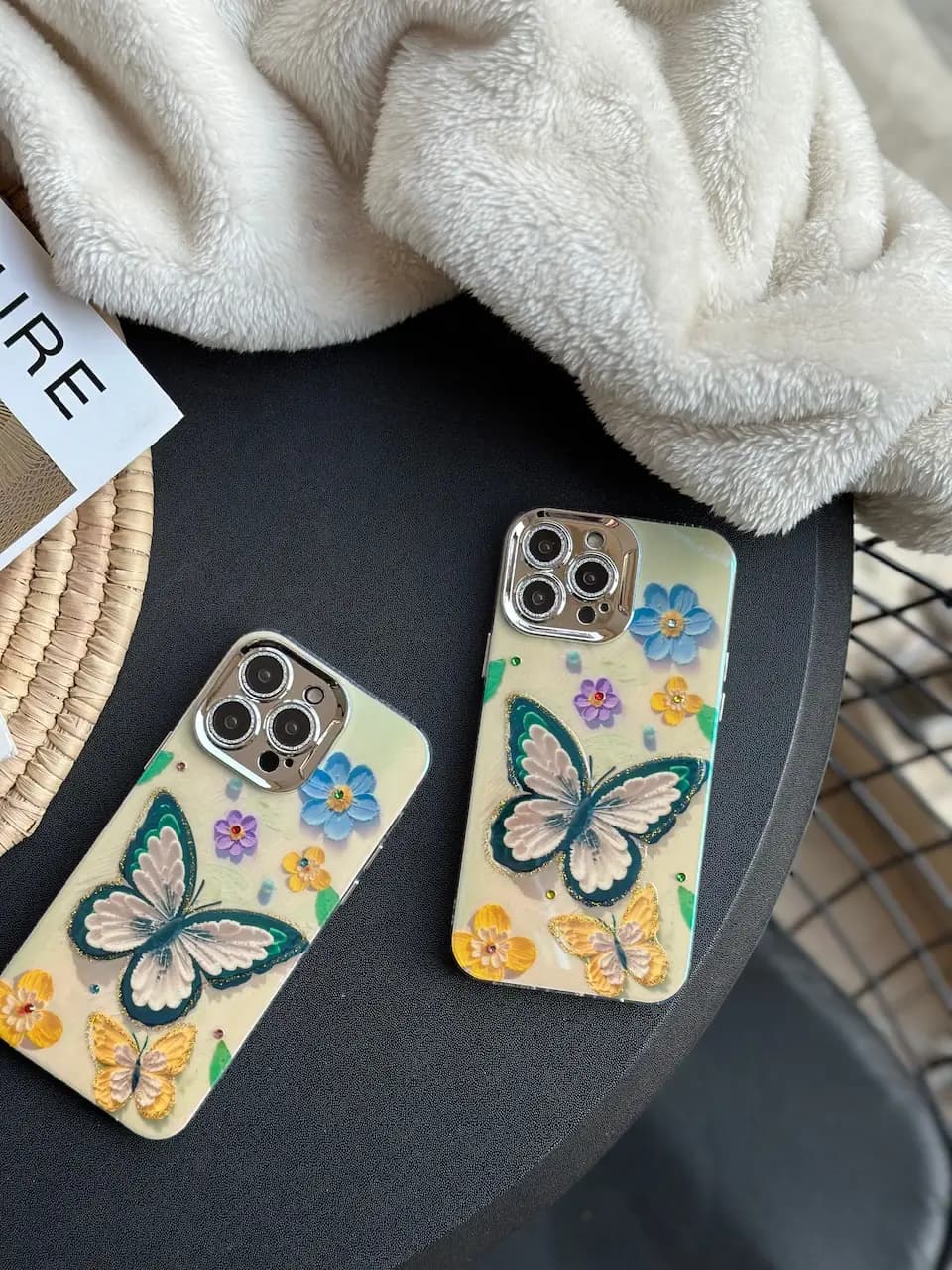 قاب Flower & Butterfly