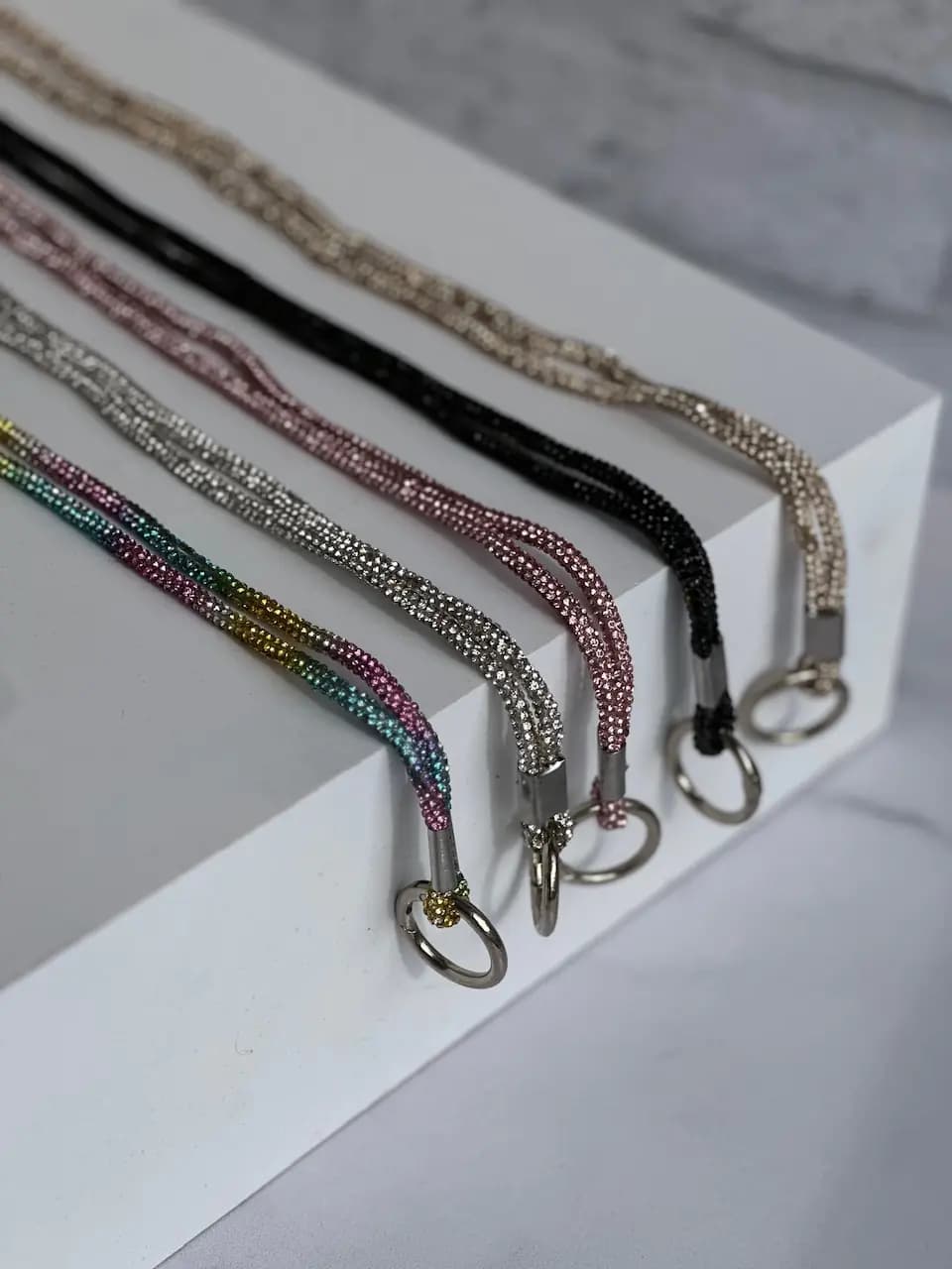 بند ژلاتینی نگین دار (کدa0053) — تصویر ۲
