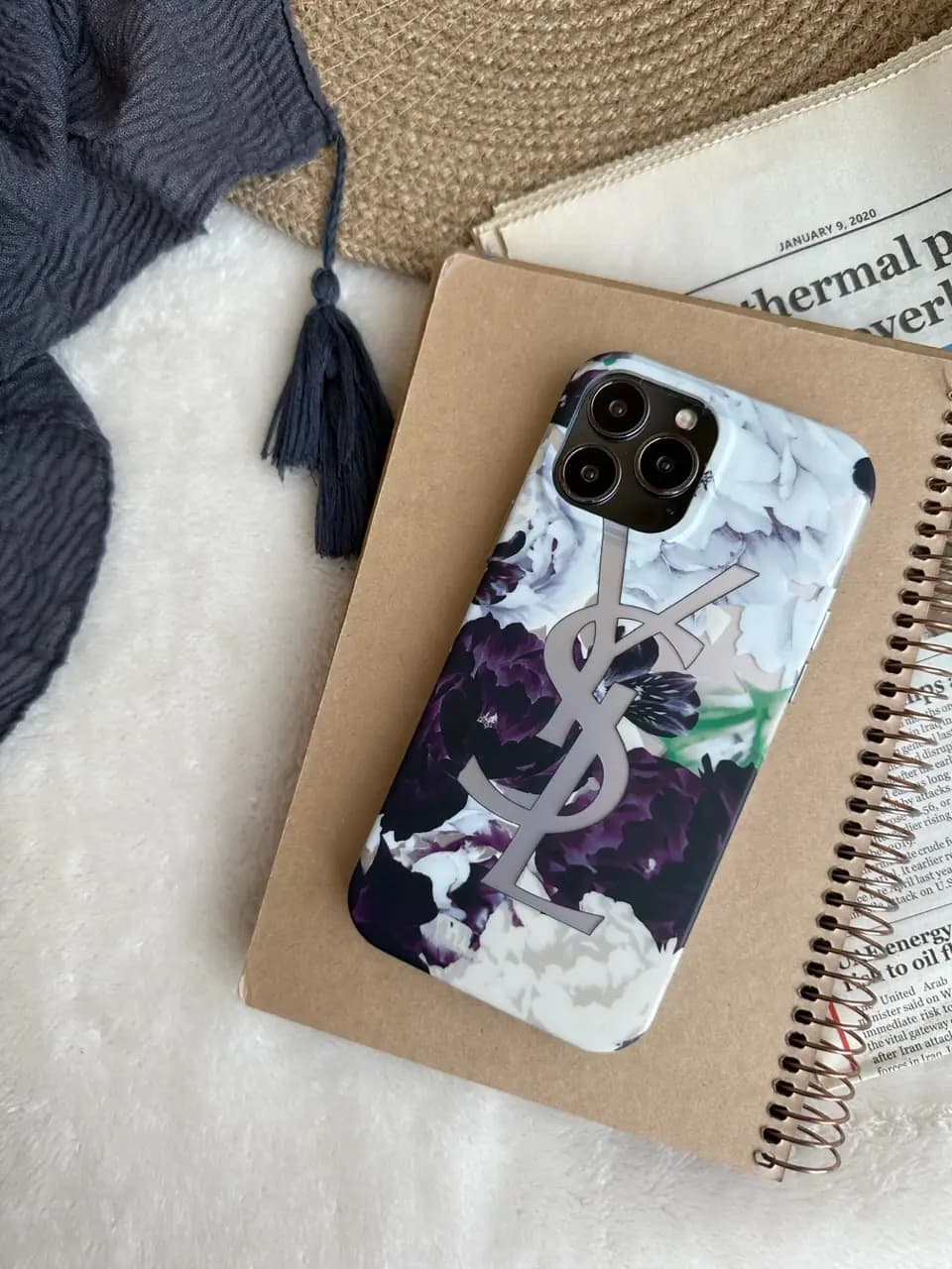قاب Flower YSL (کدC1276) — تصویر ۲