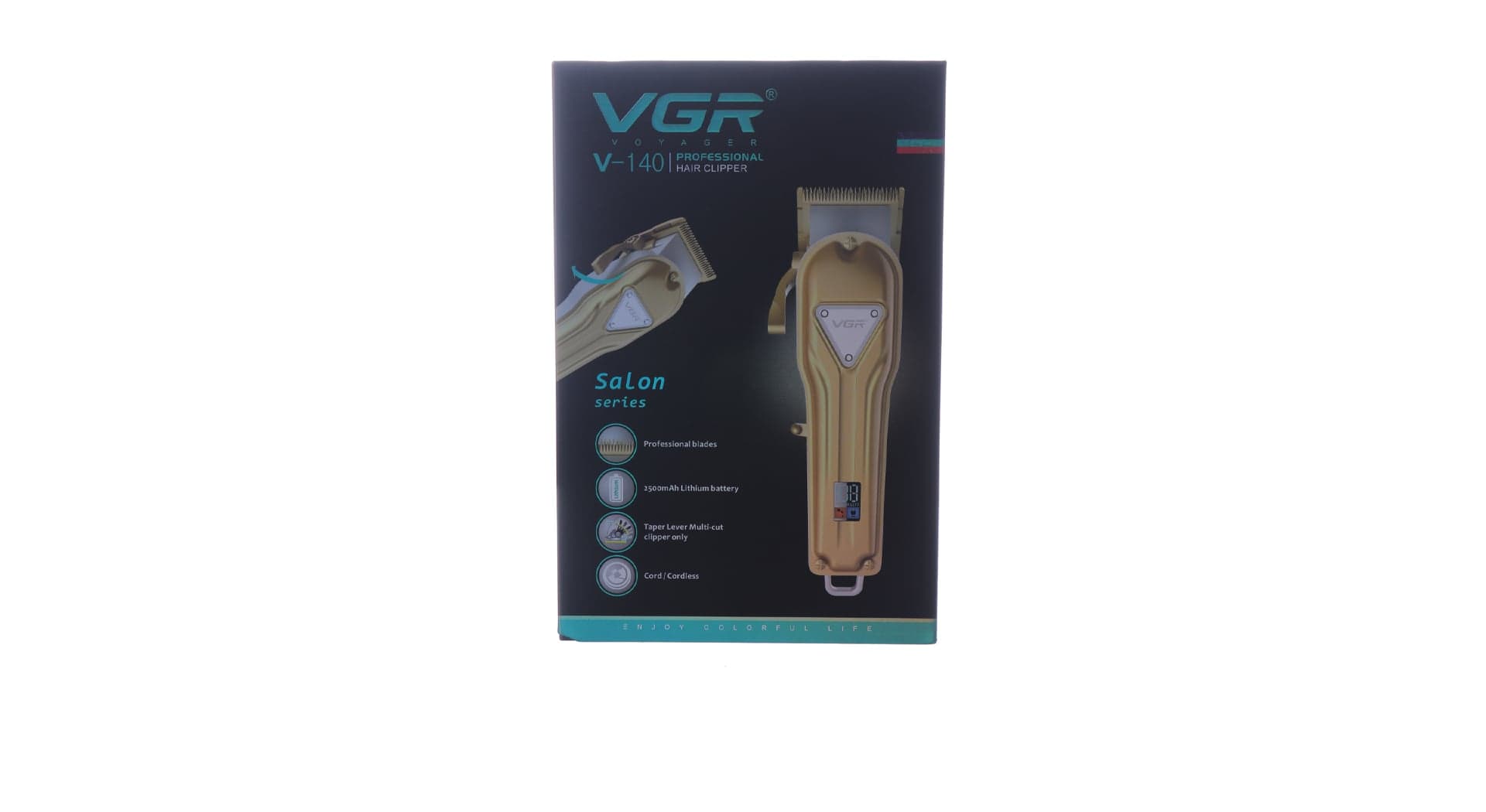 ماشین اصلاح VGR V-140 طلایی — تصویر ۸