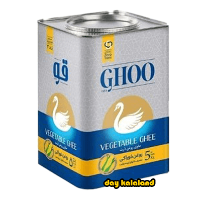 روغن 5 کیلویی نیمه جامد قو حاوی ذرت