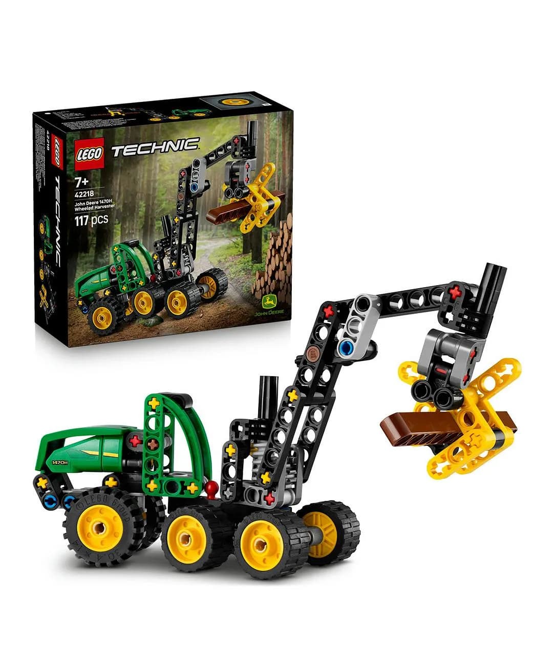 لگو تکنیک برداشت‌گر چرخ‌دار جان دیر 1470H | LEGO Technic 42218