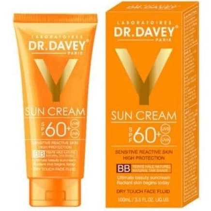 ضد آفتاب رنگی دکتر دیوی spf60 حاوی BB کرم… روشن کننده