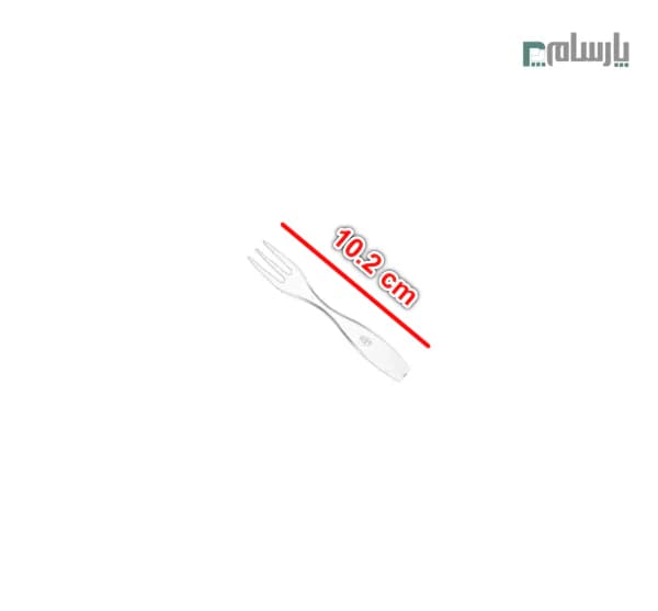 چنگال یکبار مصرف مدل الماس کوچک — تصویر ۲