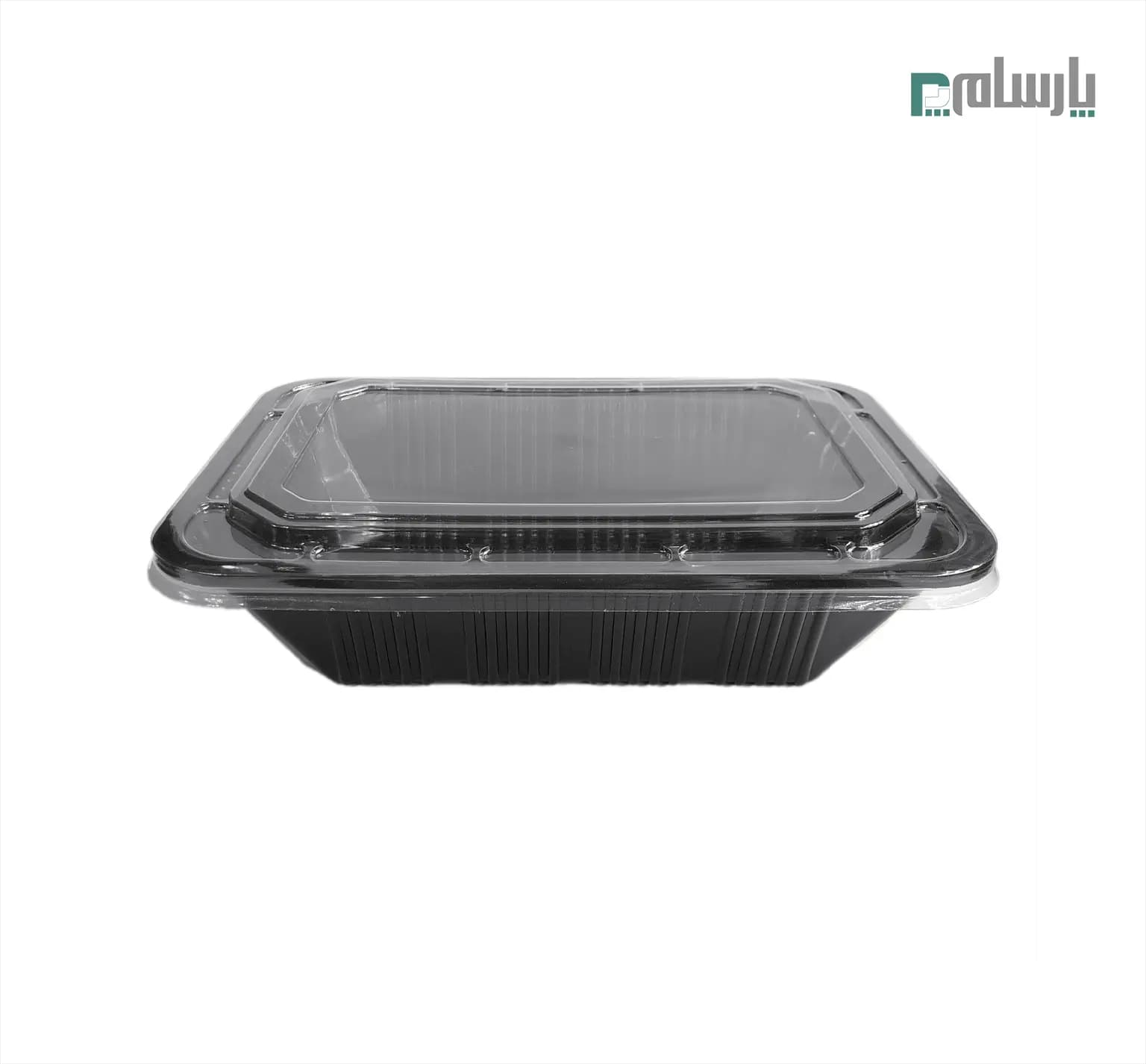 ظرف یکبار مصرف بسته بندی مشکی کد 206 مهرپارسا