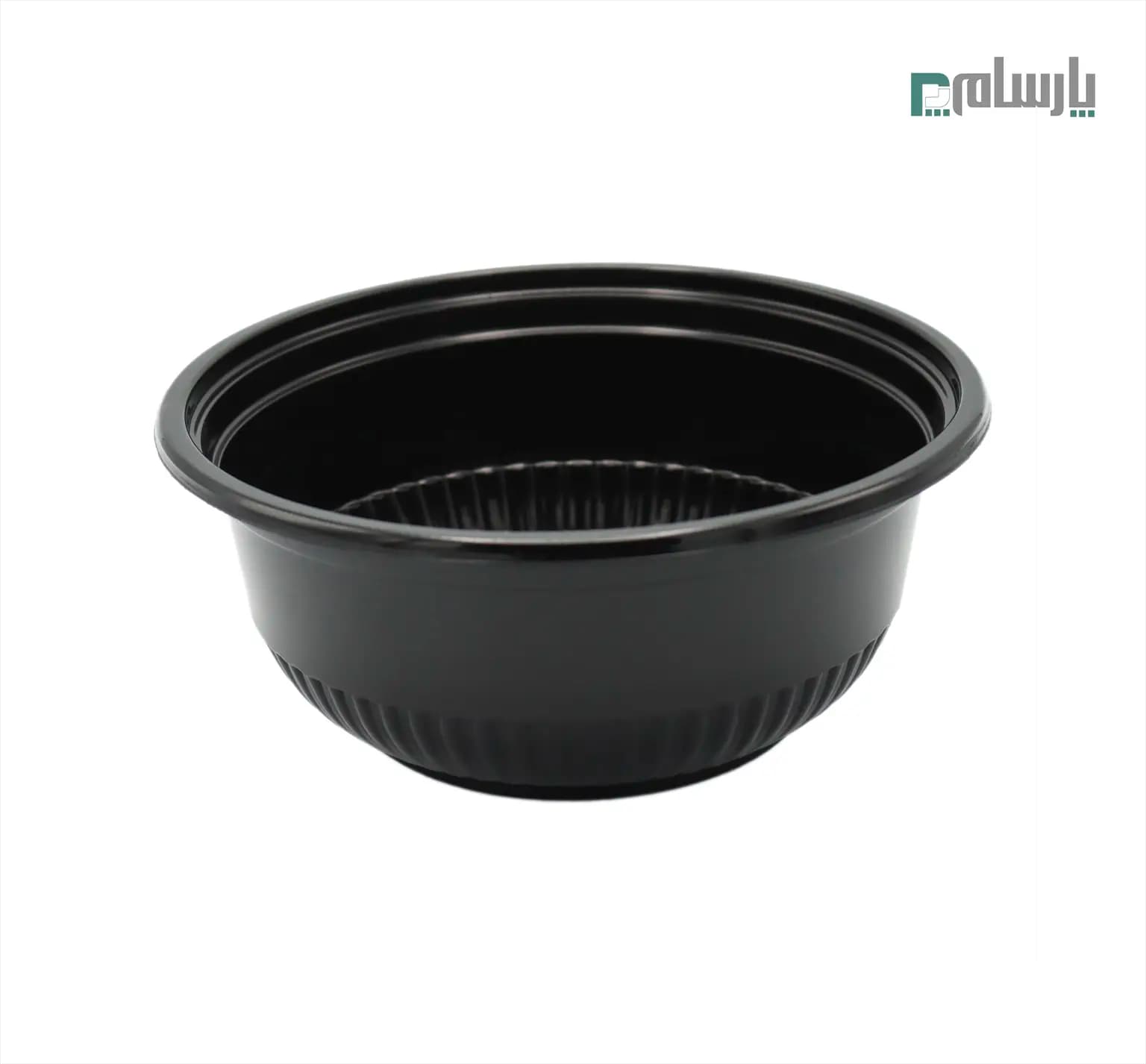 ظرف یکبار مصرف مشکی سالاد کد HD700 مهرپارسا