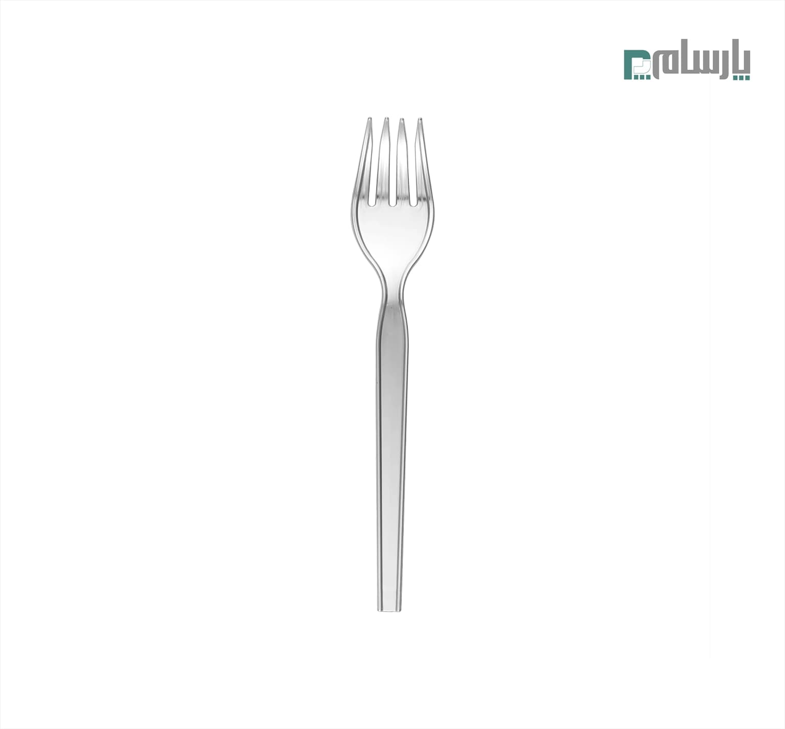 چنگال یکبار مصرف مدل دنا شفاف