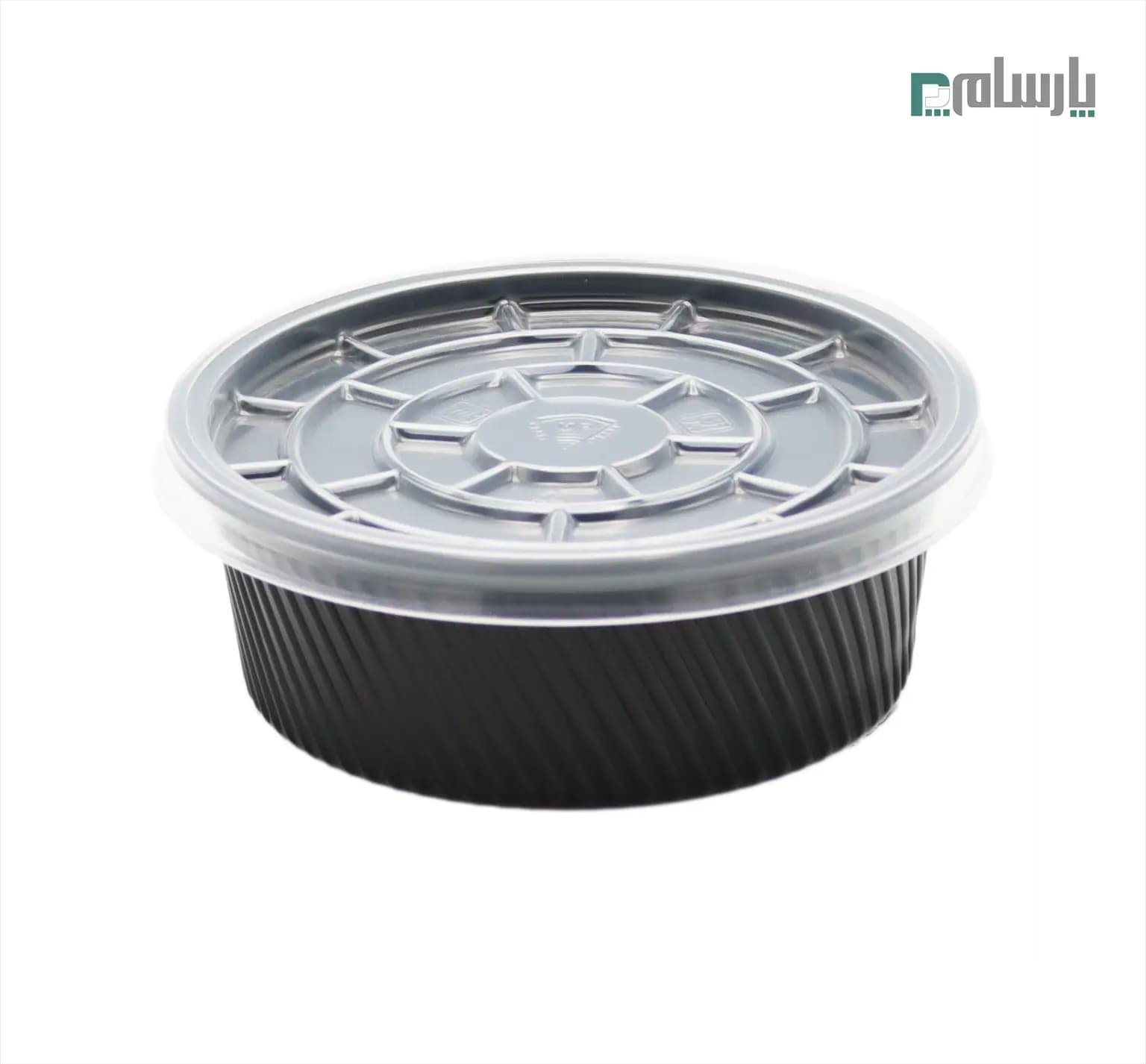 ظرف یکبار مصرف مشکی خورشتی کد ST250 مهرپارسا