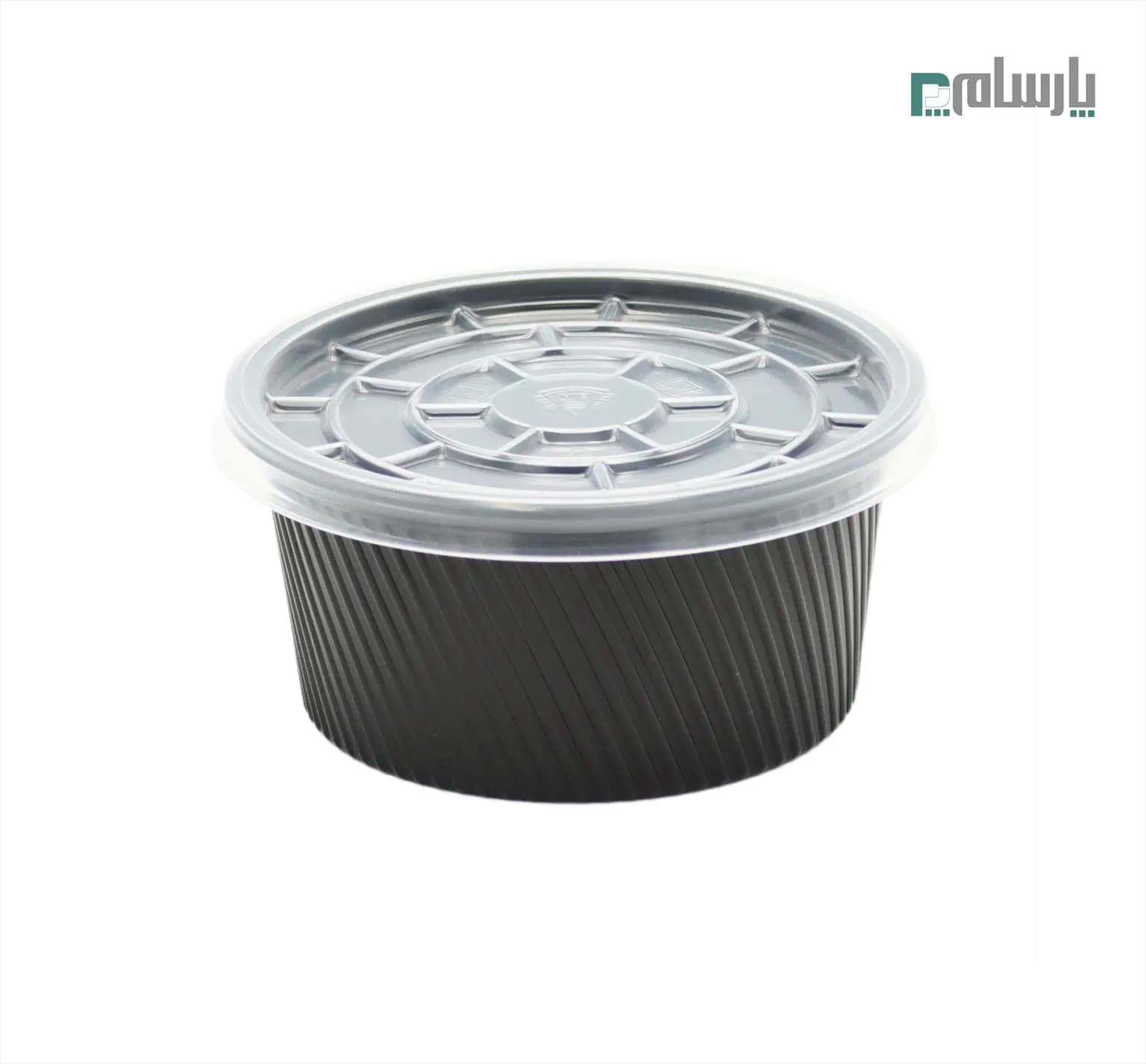 ظرف خورشتی یکبار مصرف مشکی مهرپارسا کد ST350