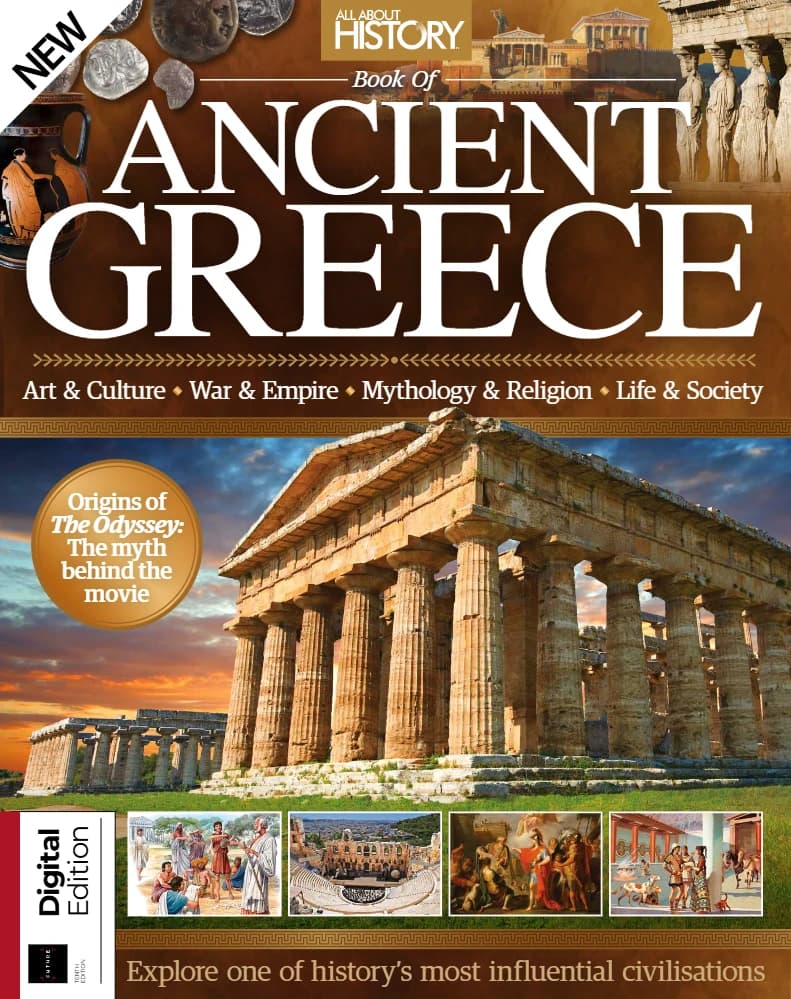 کتاب All About History Book of ancient greece (همه چیز درباره تاریخ یونان باستان) نسخه انگلیسی PDF