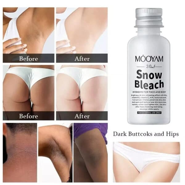کرم روشن کننده مویام مدل snow bleach وزن 30 گرم — تصویر ۴