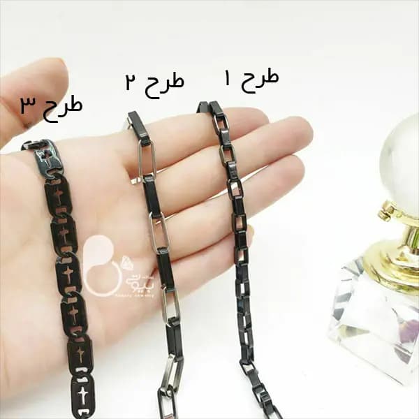 گردنبند استیل مشکی