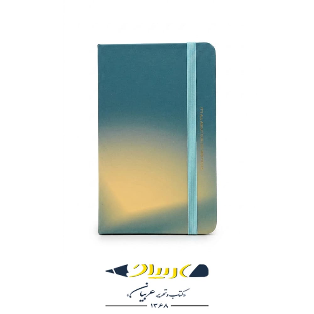 دفتر چه یادداشت کش دار جلد سخت