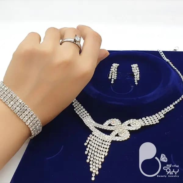 ست کامل مجلسی آبکاری نقره