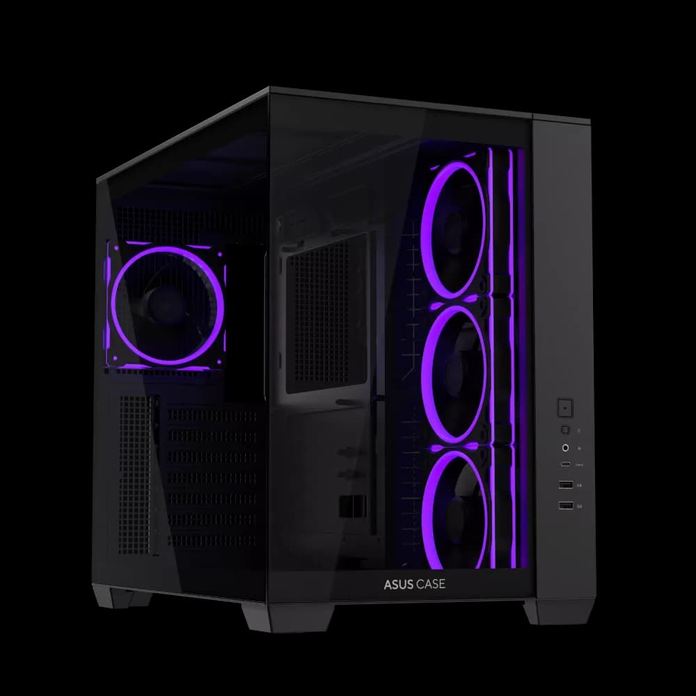 کیس Case Asus A32 Plus TG ARGB Black