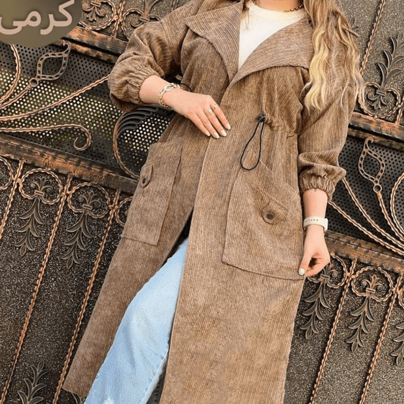 مانتو بلند مدل جلو باز (پک 4 عددی)