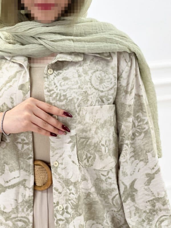 شومیز مانتویی رومینا — تصویر ۸