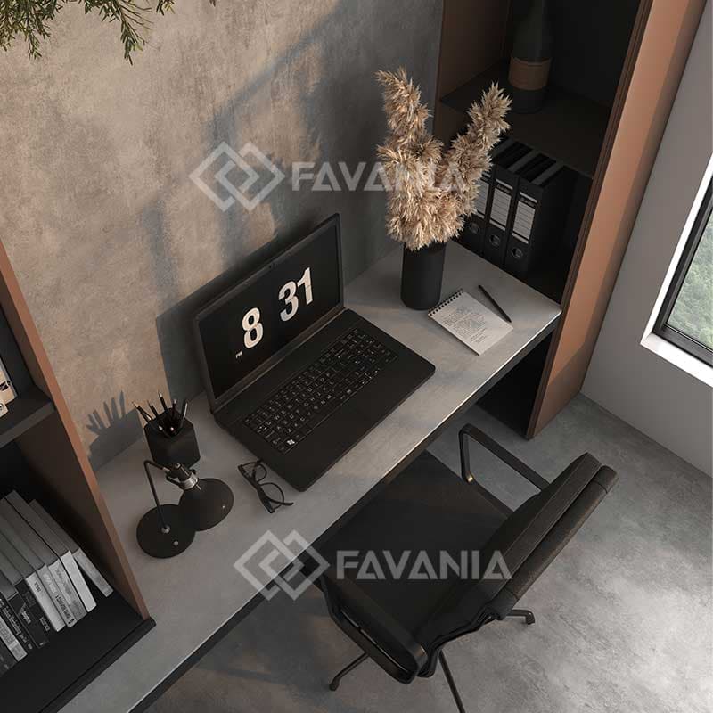 سرامیک اسلب پرسلان اوشن طوسی تیره 300×120 برند فاوانیا