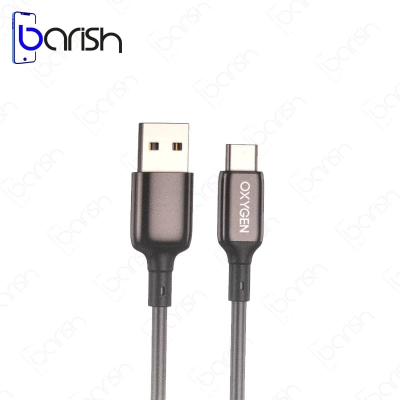کابل دیتا و شارژ USB به Type-C اکسیژن مدل LX-18