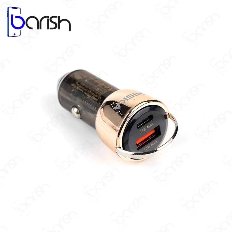 شارژر فندکی فست شارژ 95 وات هیسکا مدل HCC-318 — تصویر ۲