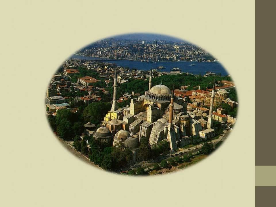 پاورپوینت بررسی معماری مسجد ایا صوفیا — تصویر ۴
