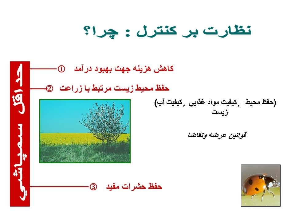پاورپوینت كارگاه آموزشی مدیریت مزرعه كلزا — تصویر ۸