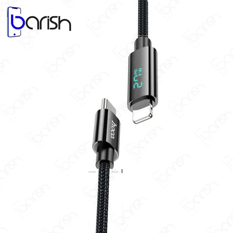 کابل دیتا و شارژ Type-C به لایتنینگ هوکو مدل U125 — تصویر ۲