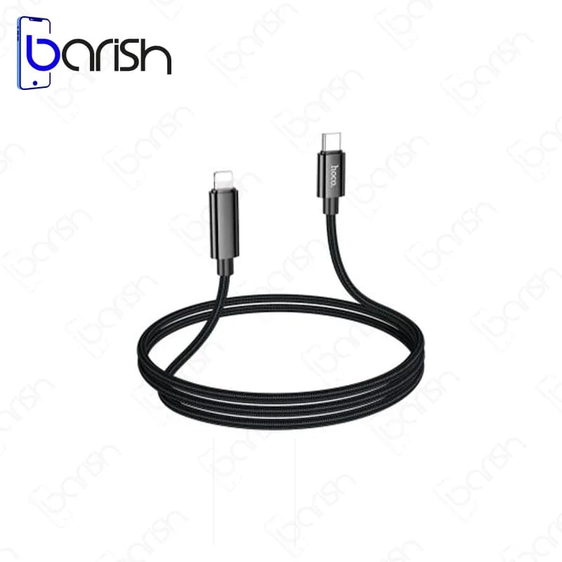 کابل دیتا و شارژ Type-C به لایتنینگ هوکو مدل U125 — تصویر ۳