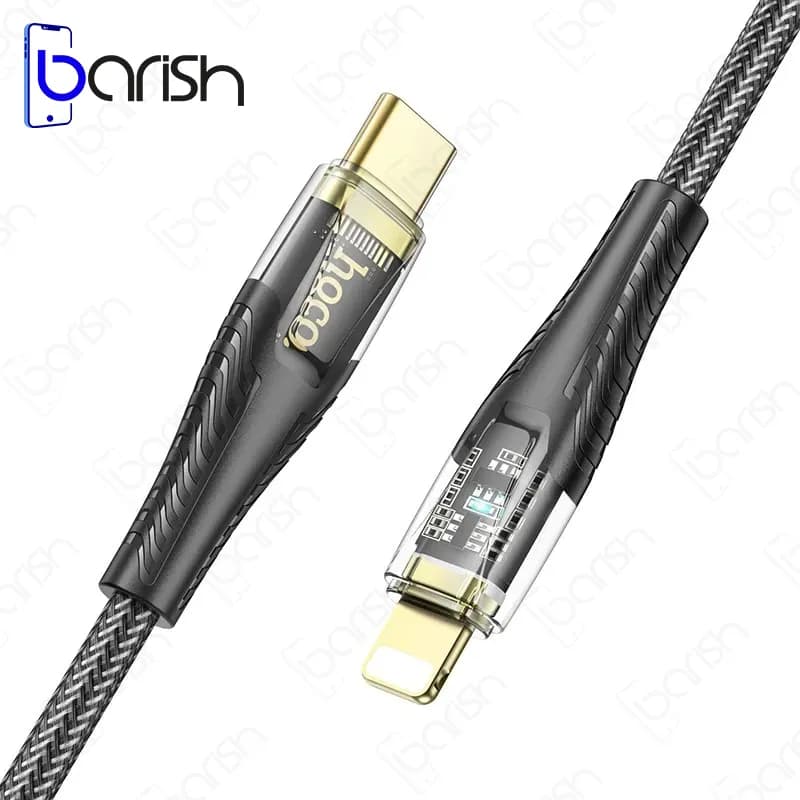 کابل دیتا و شارژ Type-C به لایتنینگ هوکو مدل U121 — تصویر ۵