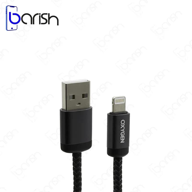 کابل دیتا و شارژ USB به لایتنینگ اکسیژن مدل LX-22