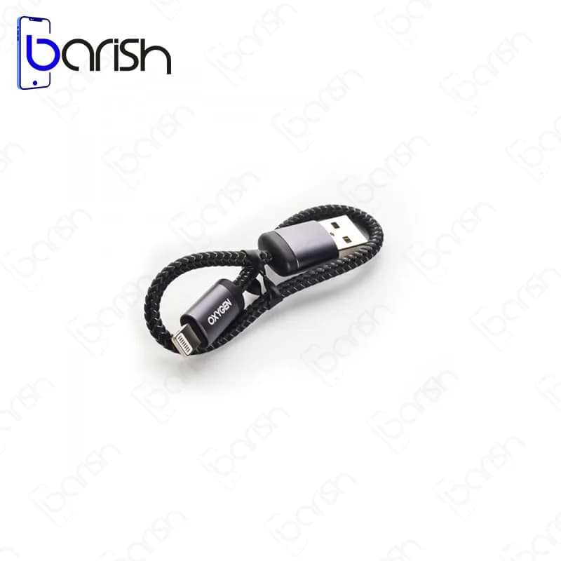 کابل دیتا و شارژ USB به لایتنینگ اکسیژن مدل LX-22 — تصویر ۲