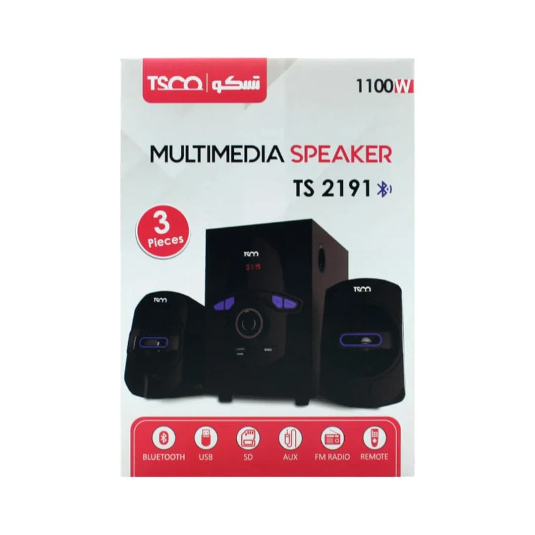 اسپیکر سهتکه رومیزی تسکو مدل TS2191 — تصویر ۷