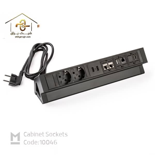پریز روکار 10046 ملونی