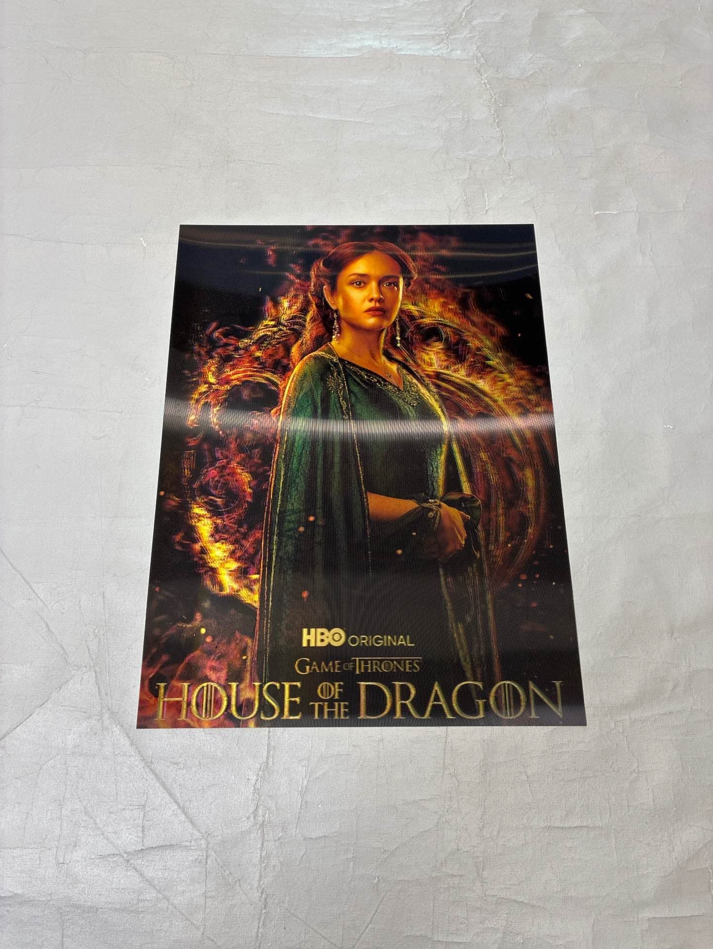 پوستر سه بعدی HOUSE OF THE DRAGON