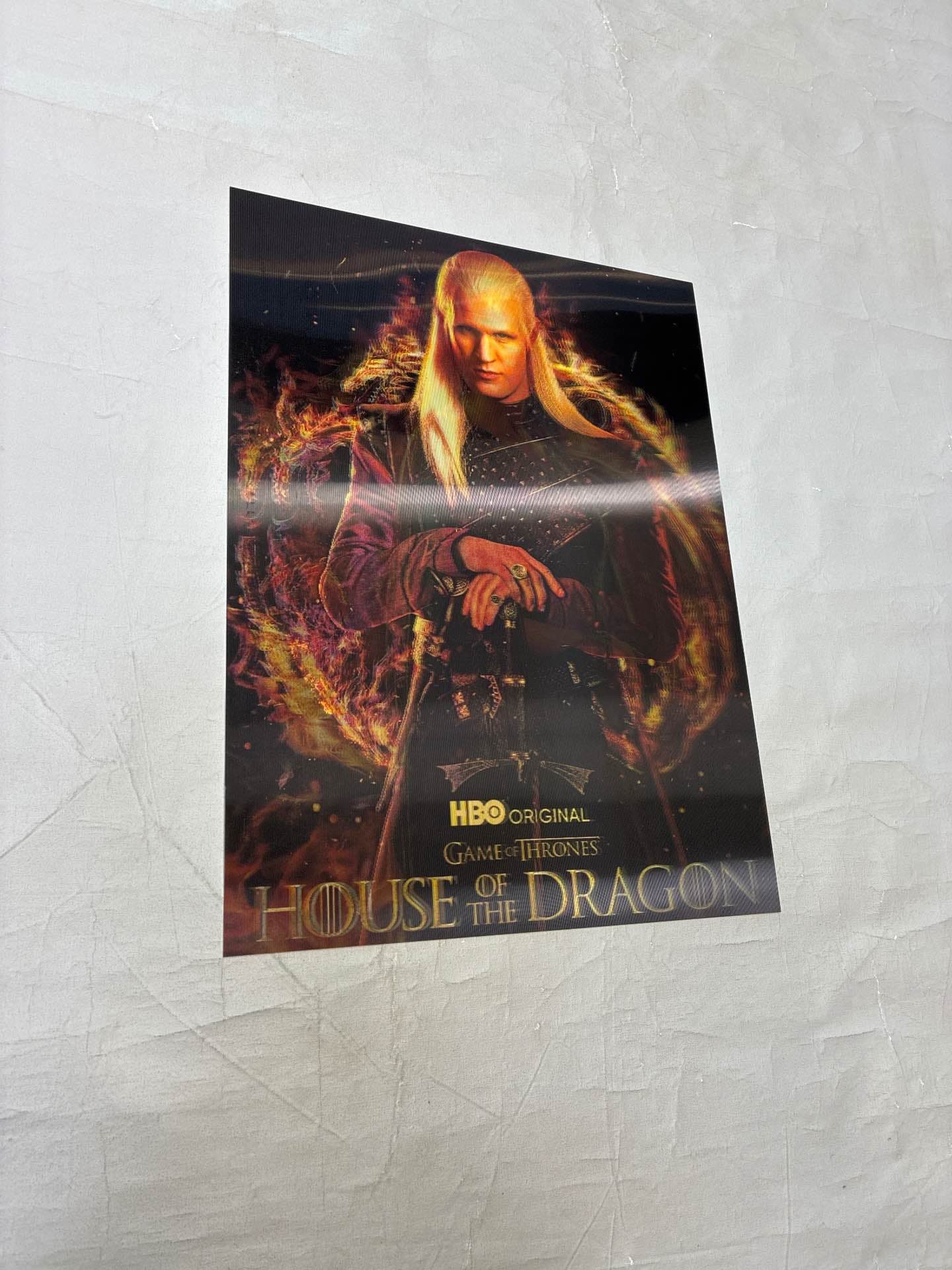 پوستر سه بعدی HOUSE OF THE DRAGON — تصویر ۲