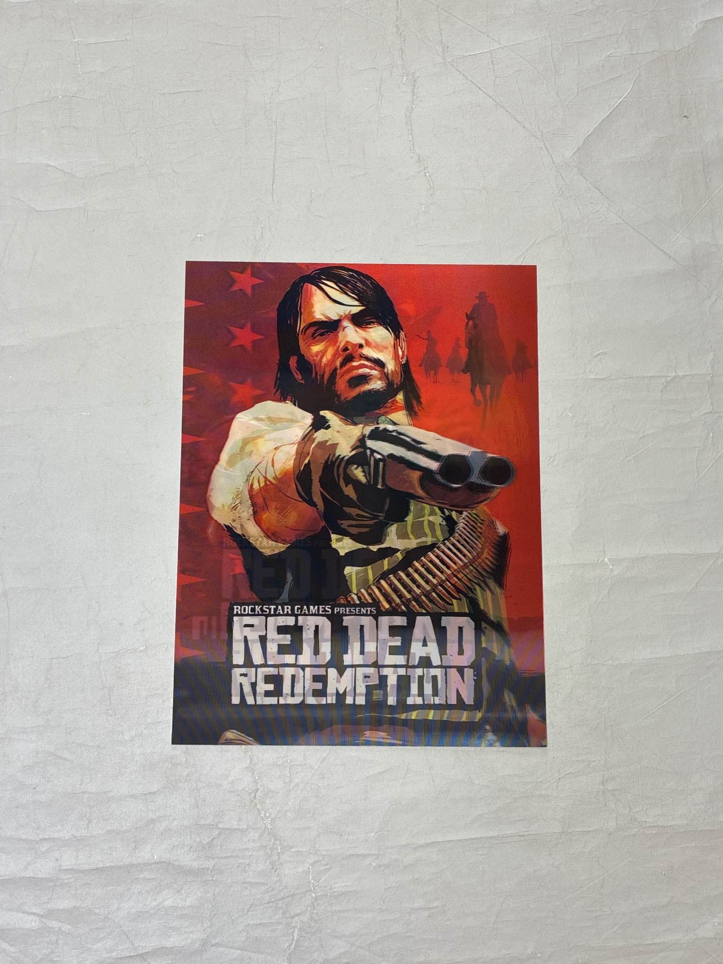پوستر سه بعدی RED DEAD