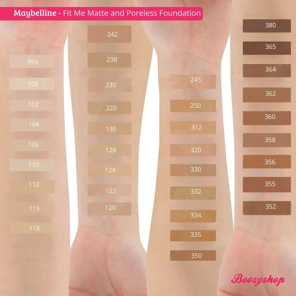 کرمپودر فیت می میبلین fit me Maybelline