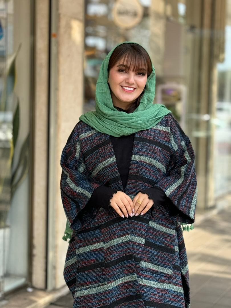 پانچ جلوباز مشکی سبز آبی راه راه — تصویر ۲
