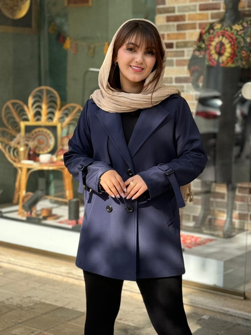 بارونی همدم سورمه ای — تصویر ۳