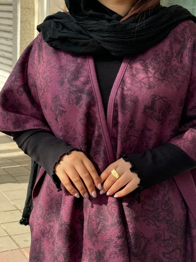 پانچ فوتر طرحدار بنفش — تصویر ۲