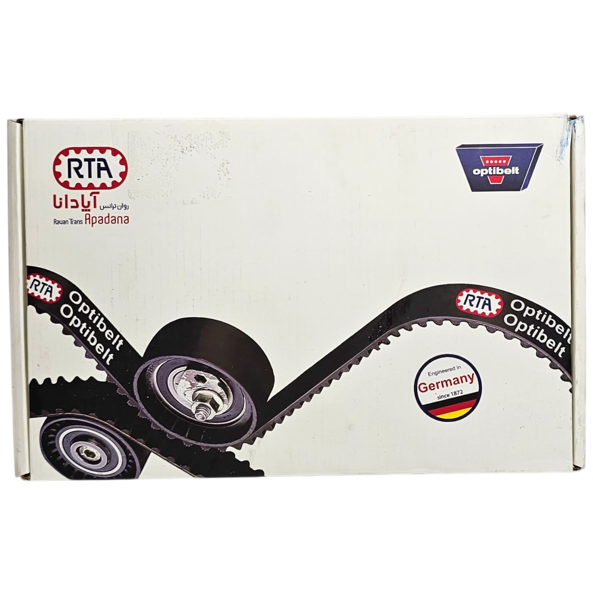 کیت کامل تسمه تایم 134 دندانه پژو 206 تیپ 5- پارس – SLX – رانا اوبتی بلت (OBTI BELT) — تصویر ۷